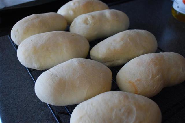 Vegan Hot Dog Buns on the cool