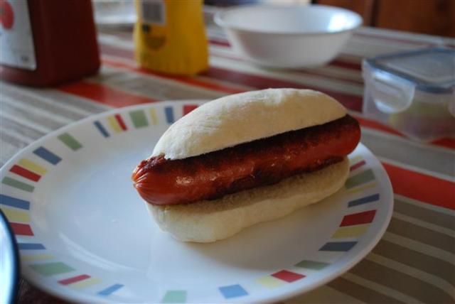 Vegan Hot Dog Buns ready to eat