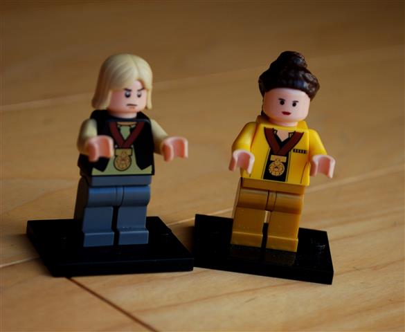 Lego Peeta and Katniss